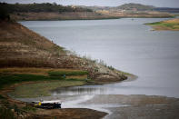 <p>The Boqueirao Reservoir is seen in the Metropolitan Region of Campina Grande, Paraiba state, Brazil, Feb. 9, 2017. (Photo: Ueslei Marcelino/Reuters) </p>