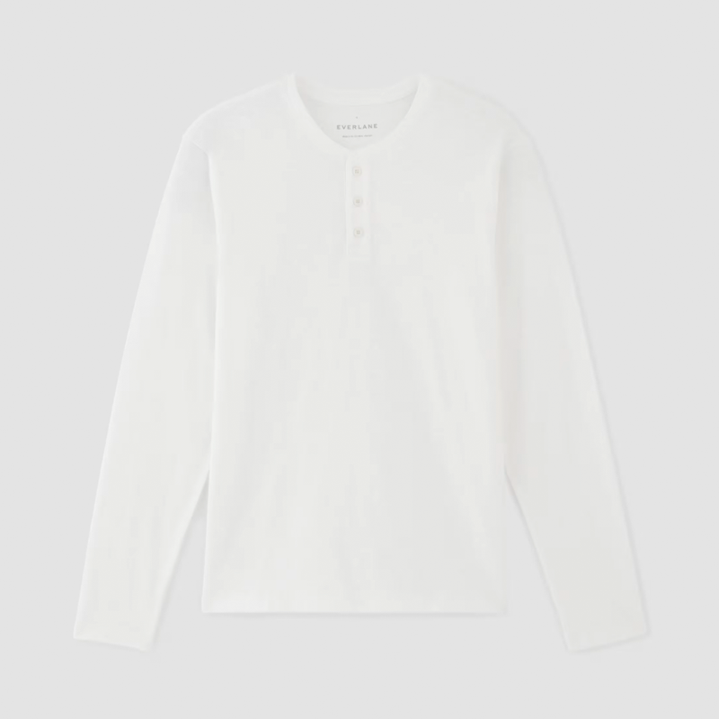 <p><a href="https://go.redirectingat.com?id=74968X1596630&url=https%3A%2F%2Fwww.everlane.com%2Fproducts%2Fmens-slub-long-sleeve-henley-white%3Fcollection%3Dmens-sale-2&sref=https%3A%2F%2Fwww.esquire.com%2Fg38941787%2Fpresidents-day-mens-fashion-sales-2022-everlane%2F" rel="nofollow noopener" target="_blank" data-ylk="slk:Shop Now;elm:context_link;itc:0;sec:content-canvas" class="link rapid-noclick-resp">Shop Now</a></p><p>The Slub Long-Sleeve Henley</p><p>everlane.com</p><p>$41.00</p>