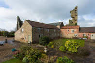 <p>The Warden’s House at Sheriff Hutton Castle in North Yorkshire. (Photo: Caters News) </p>