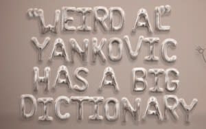 Is Weird Al the King Of Content Marketing? image weird al yankovic word crimes