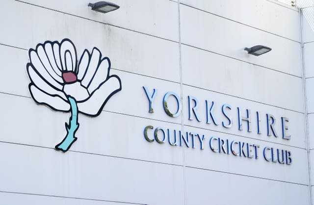 Yorkshire Cricket Club File Photo