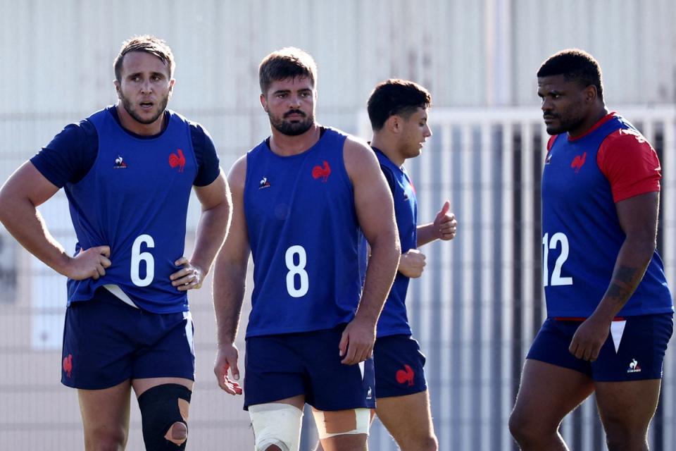 France will be looking to finish their Pool A campaign with a flourish in Lyon on Friday night (AFP via Getty Images)