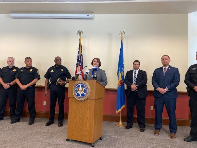 Anna Ruzinski, the U.S. Marshal for the Eastern District of Wisconsin, announces the results of a two-month initiative to track down wanted fugitives in eastern Wisconsin by 15 local, state and federal law enforcement agencies. A total of 268 people were arrested.