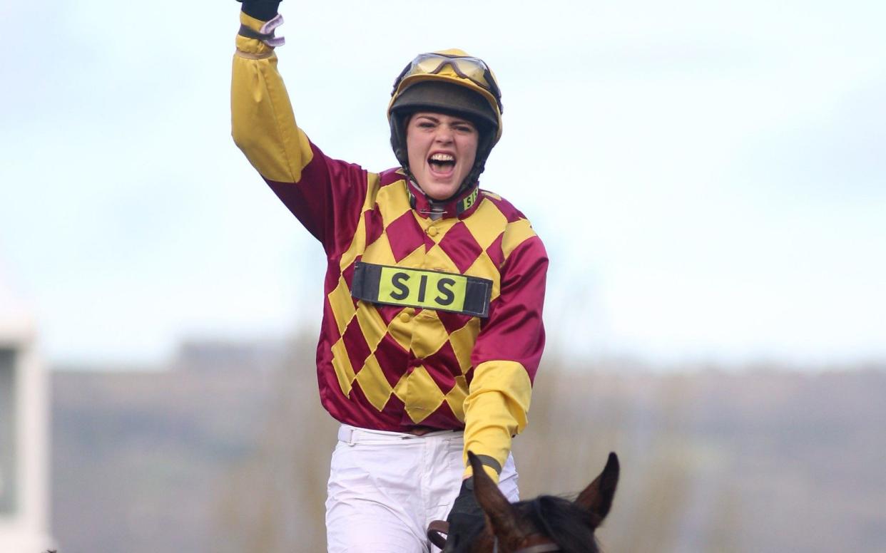 Lizzie Kelly rode Siruh Du Lac to victory at the 2019 Cheltenham Festival - PA