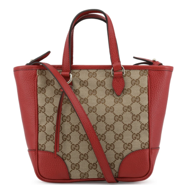 PHOTO: Robinsons. Gucci Women's Tote Classic Red/Brown Handbag, $1,469.99 (was $1,960.20)