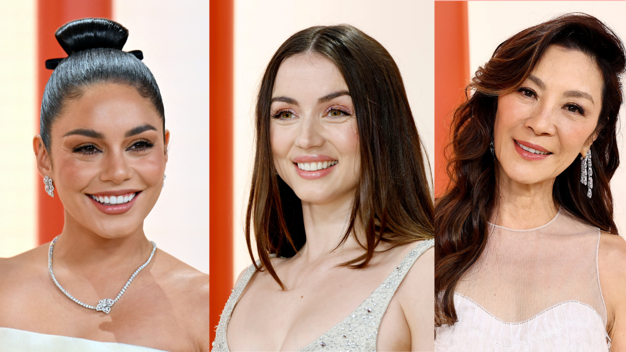 Some of the Oscars' buzziest beauty looks.