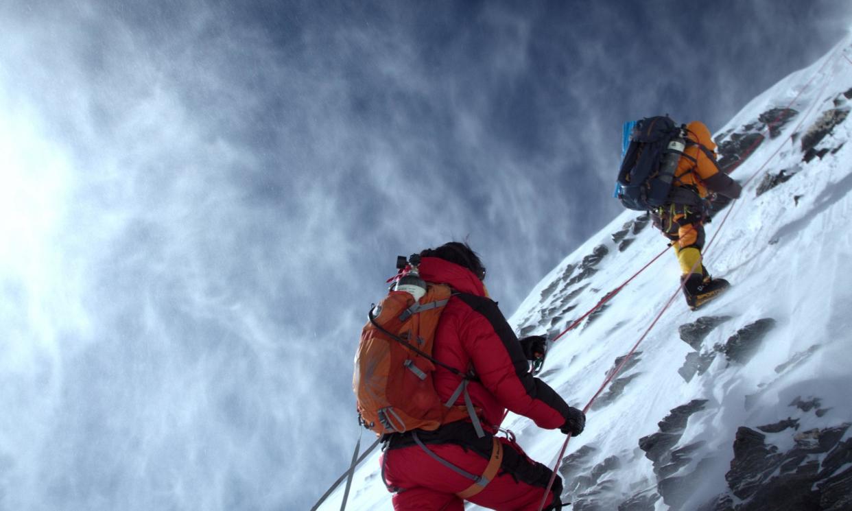 <span>A lot of baggage … Mountain Queen: The Summits of Lhakpa Sherpa.</span><span>Photograph: Courtesy of Netflix</span>