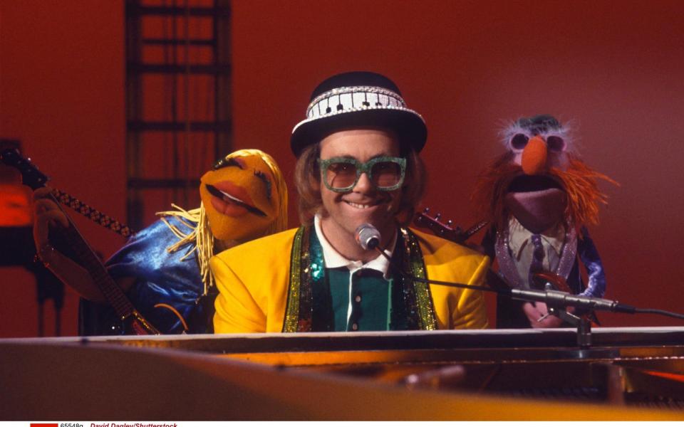 Elton John performs on the The Muppet Show - David Dagley/Shutterstock