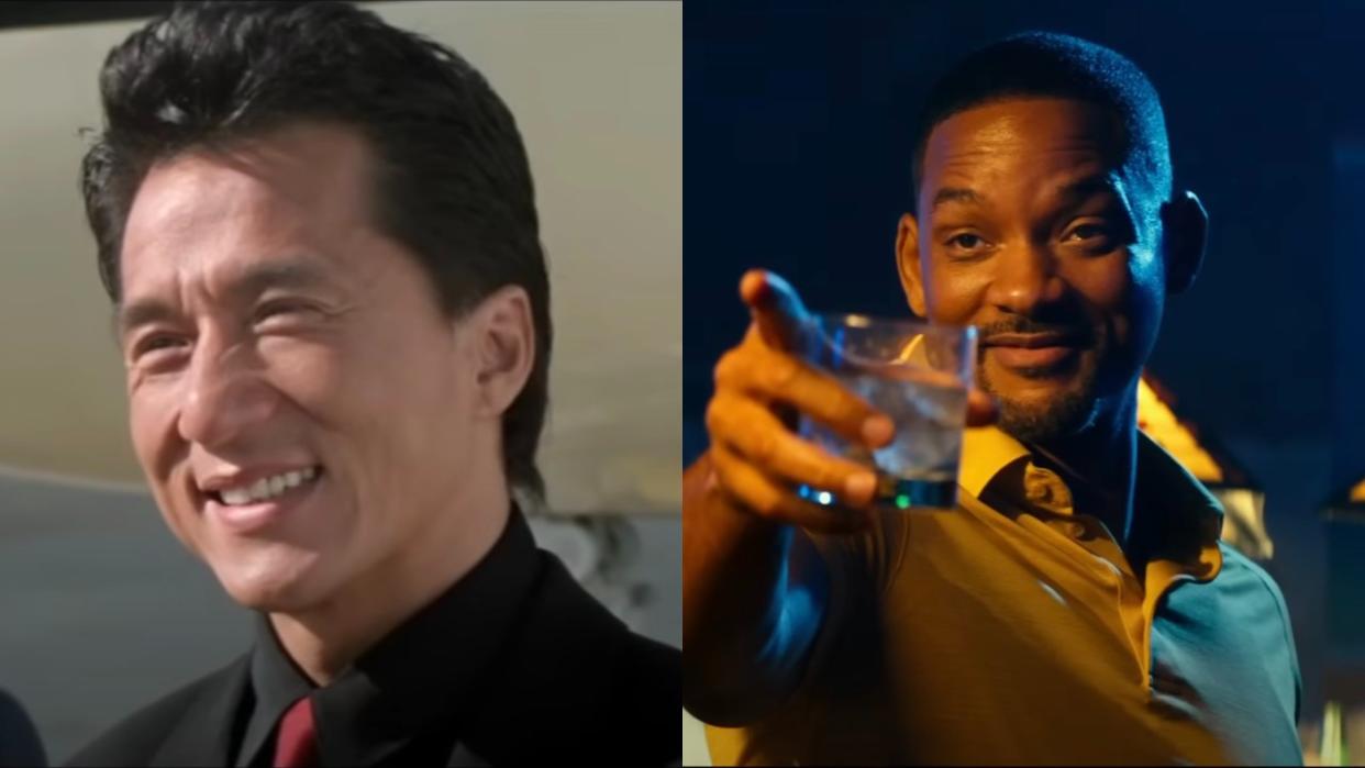  Jackie Chan in Rush Hour and Will Smith in Bad Boys for Life. 