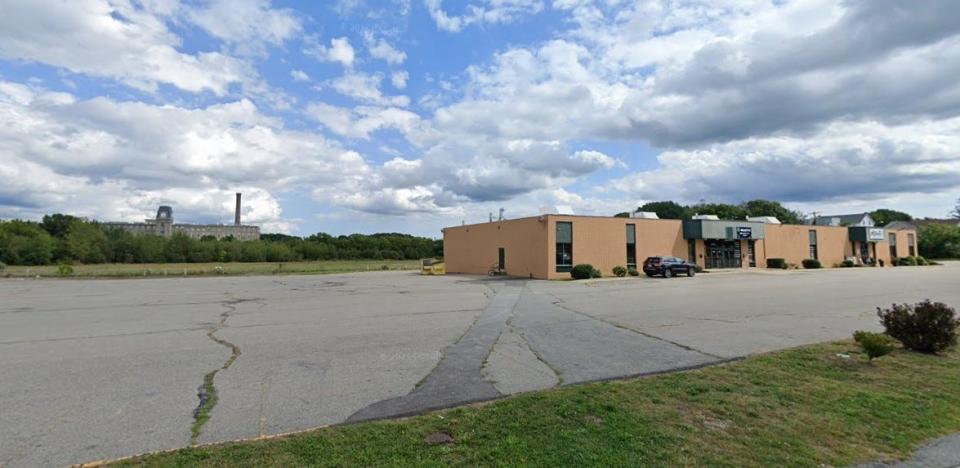 The site of what was once Mark's Stadium on Shove Street in Tiverton is now an empty field and a building that houses Gillett's Mixed Martial Arts Academy and the Atlantic Sports Bar & Restaurant.