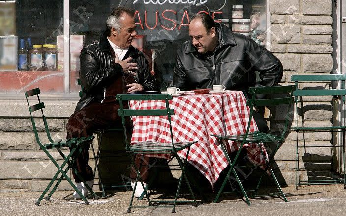 Sirico opposite Gandolfini in The Sopranos - HBO