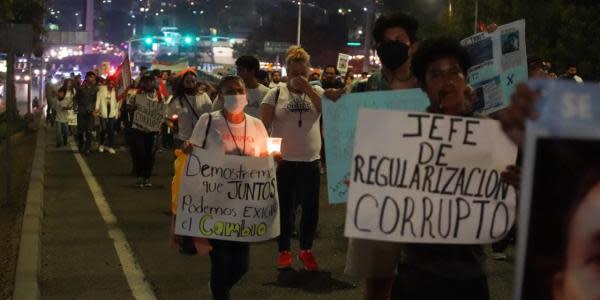 Marchan más de mil personas en Tijuana para exigir seguridad y justicia