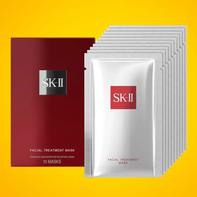 SK-II Pitera facial treatment mask 10-pack