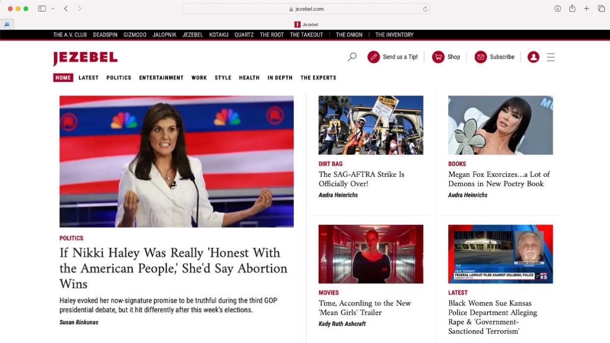 Jezebel Shuttering No Buyer G/O Media