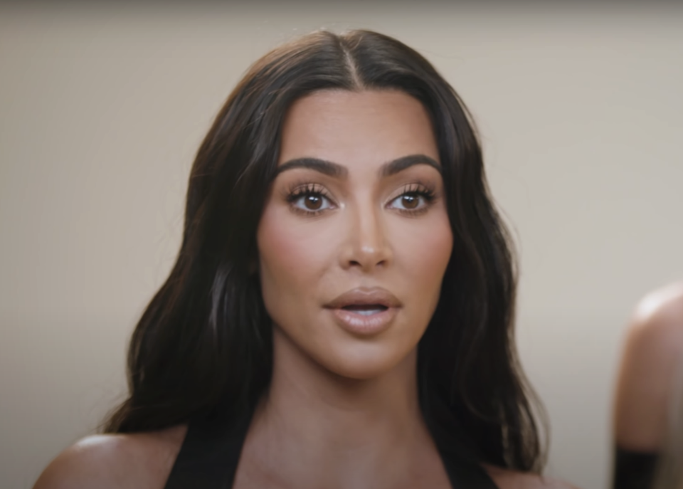 Closeup of Kim Kardashian