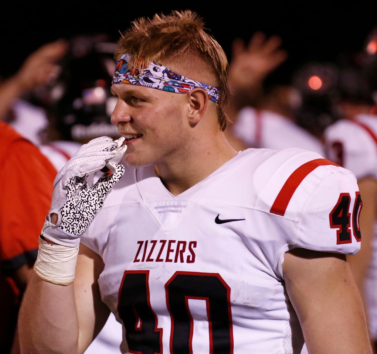 West Plains' Connor Lair seen here during his team's visit to Hillcrest on September 3, 2021.