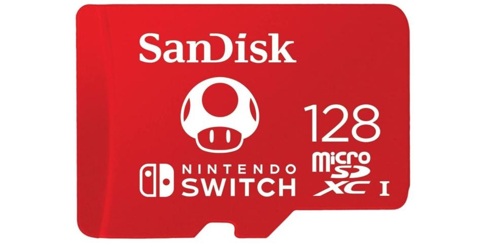 Tarjeta de Memoria MicroSDXC para Nintendo Switch de Sandisk / Imagen: Amazon México