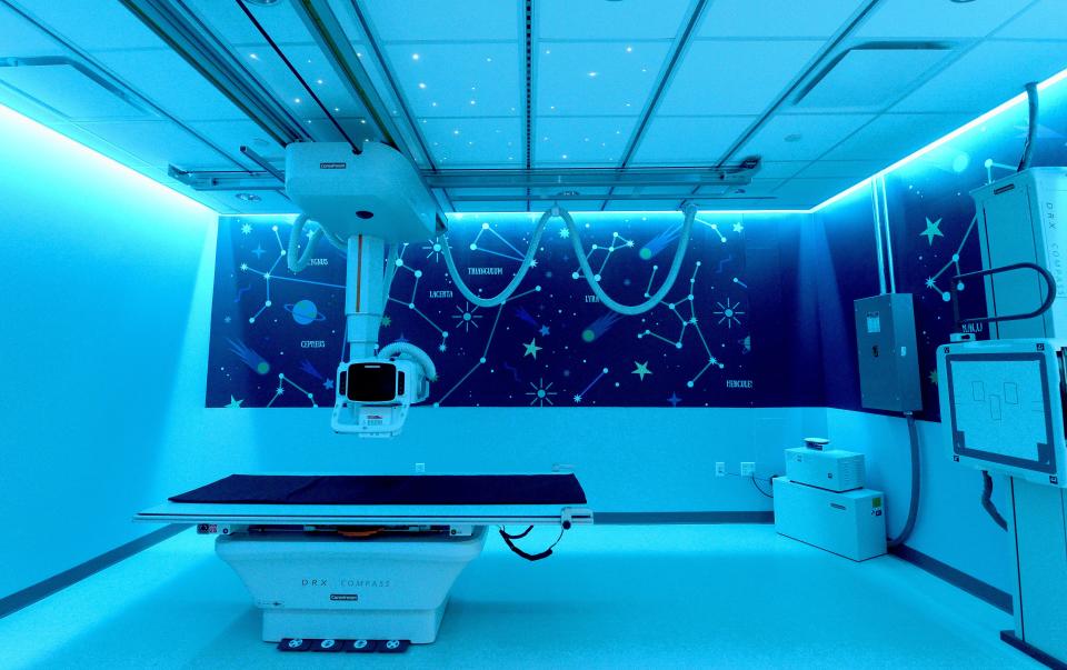 X-ray room at the new Springfield Clinic Pediatrics Monday, Oct. 9, 2023.