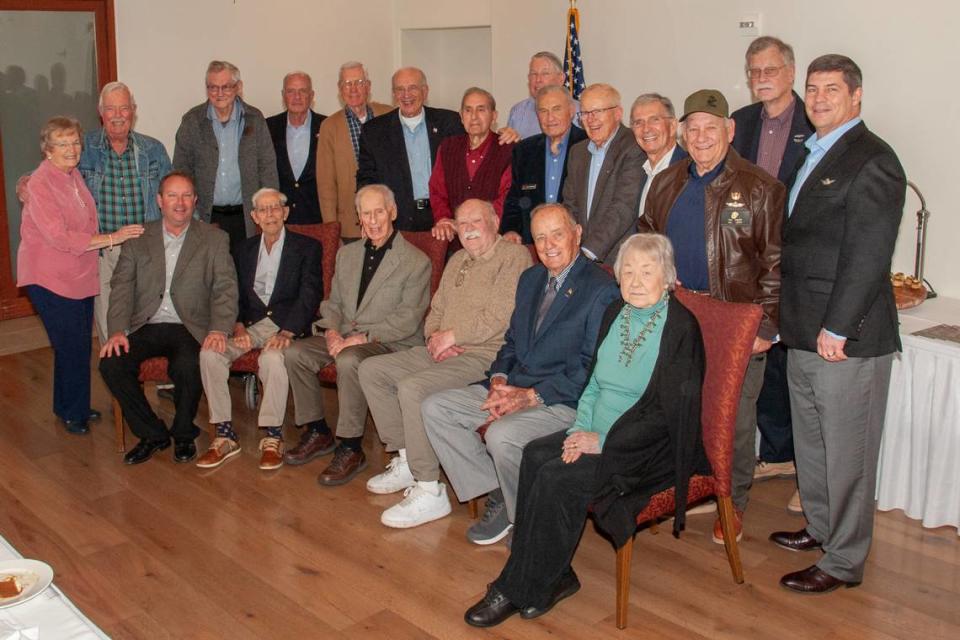 Former servicemen from World War II and the Vietnam War, as well as veterans of other conflicts, gathered in San Luis Obispo for Vandenberg’s Military Order of the World Wars chapter reunion on Jan. 19, 2024, at the the San Luis Obispo Country Club.