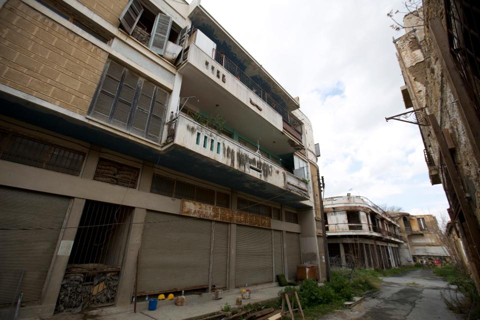 UN Buffer Zone abandoned streets