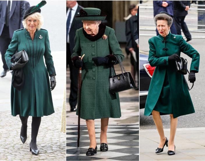 Why the Queen and other royals honored Prince Philip with green clothing instead of black at his memorial service