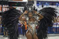 <p>She's the first non-Brazilian dancer to lead a school through the parade.</p>