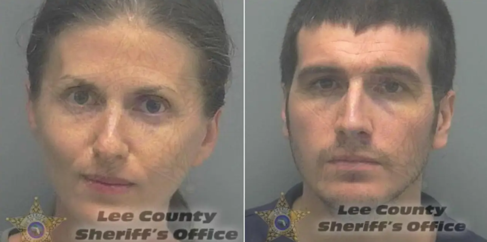 Pictured are Sheila O'Leary, 35, and Ryan Patrick O'Leary, 30. Source: Lee County Sheriff's Department