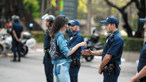 <p>One of the biggest controversial stories of the year involved <a rel="nofollow" href="https://www.yahoo.com/celebrity/kendall-jenner-said-pepsi-commercial-concept-pre-backlash-014444106.html" data-ylk="slk:Kendall Jenner and Pepsi;elm:context_link;itc:0;sec:content-canvas;outcm:mb_qualified_link;_E:mb_qualified_link;ct:story;" class="link  yahoo-link">Kendall Jenner and Pepsi</a>. The model participated in the brand’s “Moments” campaign and starred in an ad that appeared to borrow imagery from the Black Lives Matter movement. <span>“Pepsi was trying to project a global message of unity, peace and understanding. Clearly, we missed the mark and apologize,”</span> the company said in a statement before pulling the commercial. Kendall has yet to publicly comment on the fiasco, but she did wipe any mentions of Pepsi from her social media accounts. (Photo: Pepsi) </p>