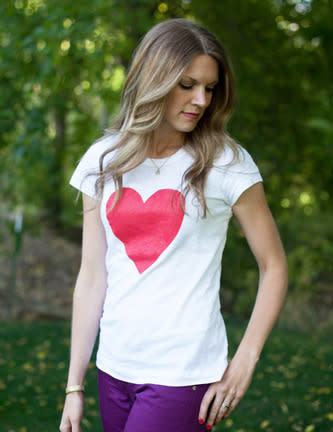 Graphic Heart Shirt