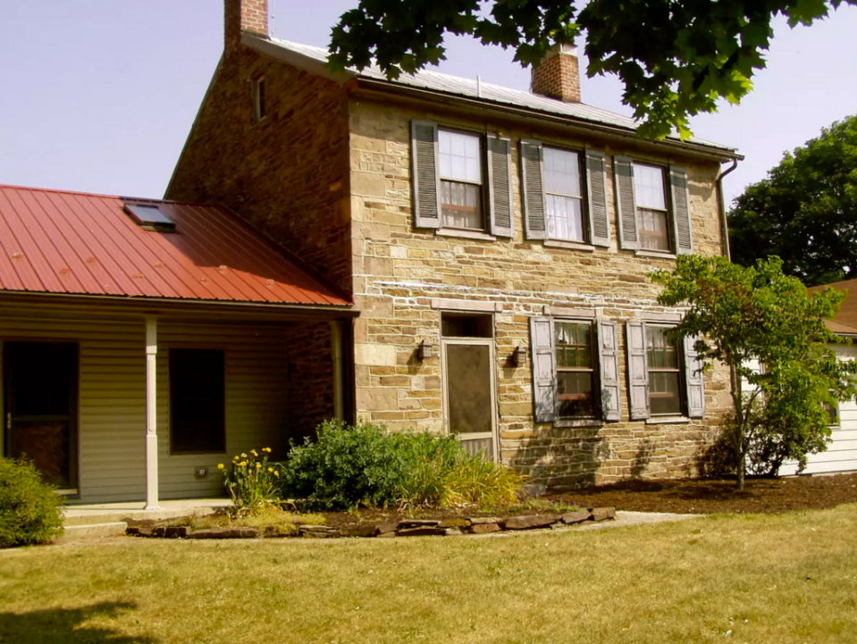 <p>While it looks tranquil from the outside, this farm house in Gettysburg, Pa. is said to have been haunted for hundreds of years. The owner says the farm and barn were used as a field hospital immediately after the famous Battle of Gettysburg during the American Civil War. You can stay here, along with the owner, and other undead hosts in private room for $144 a night. (Airbnb) </p>