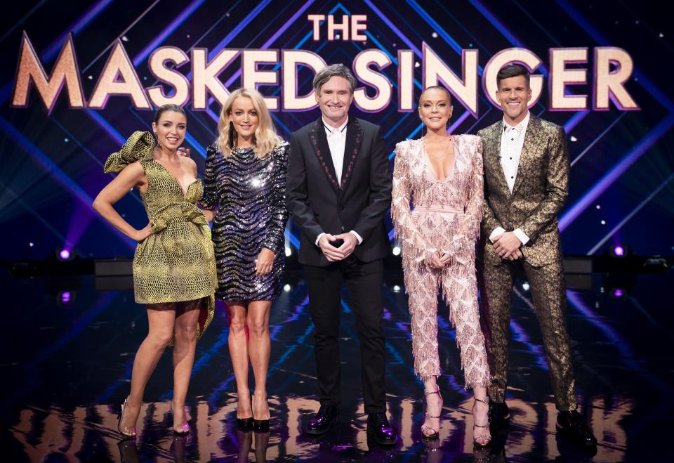 The judges on The Masked Singer Australia