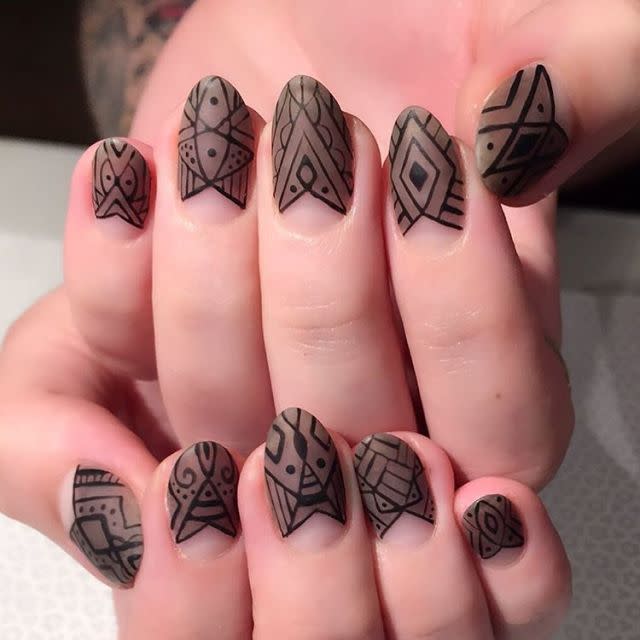 Graphic Aztec Inspired