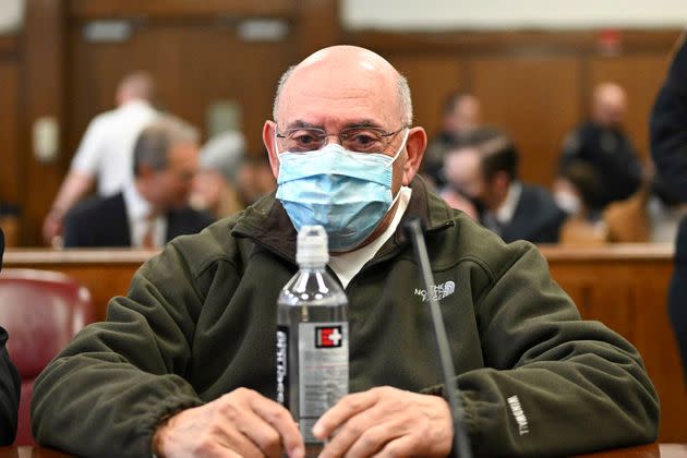 Former Trump Organization chief financial officer Allen Weisselberg appears during his sentencing hearing on tax fraud charges in New York Supreme Court in 2023.