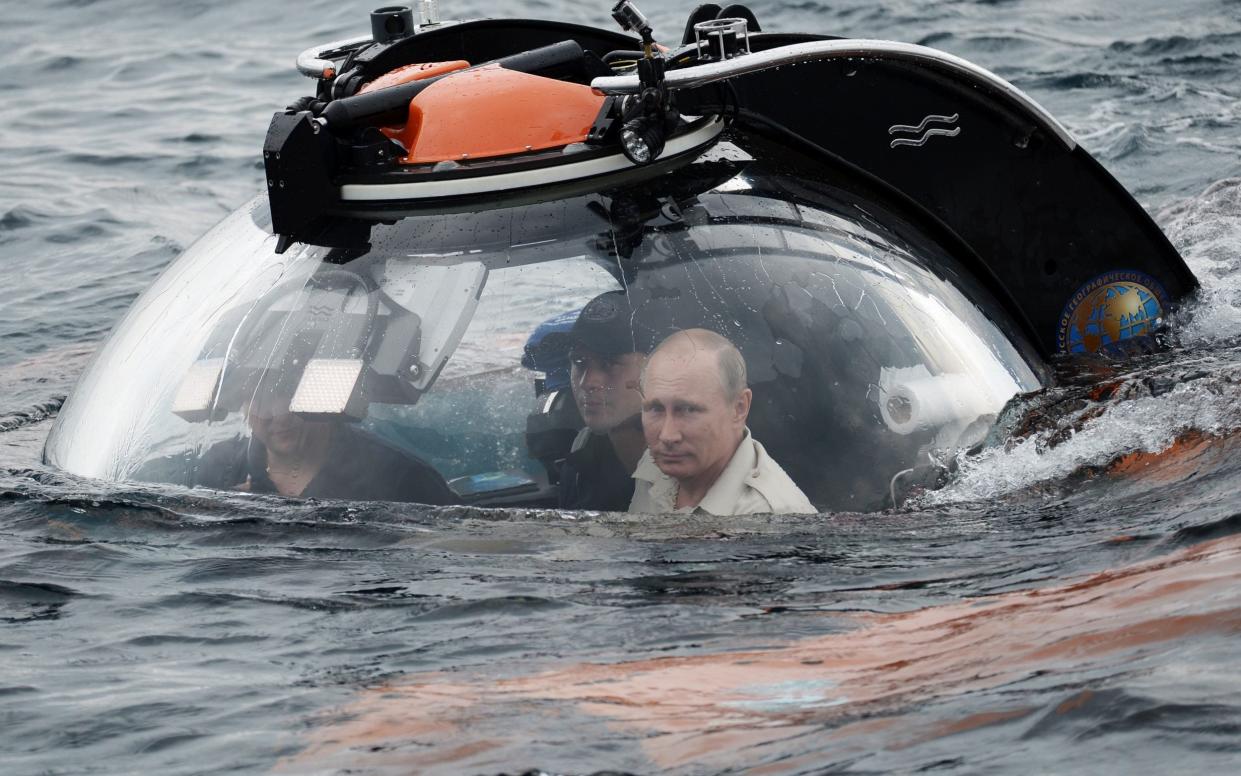 Putin submarine - TASS / Barcroft Media
