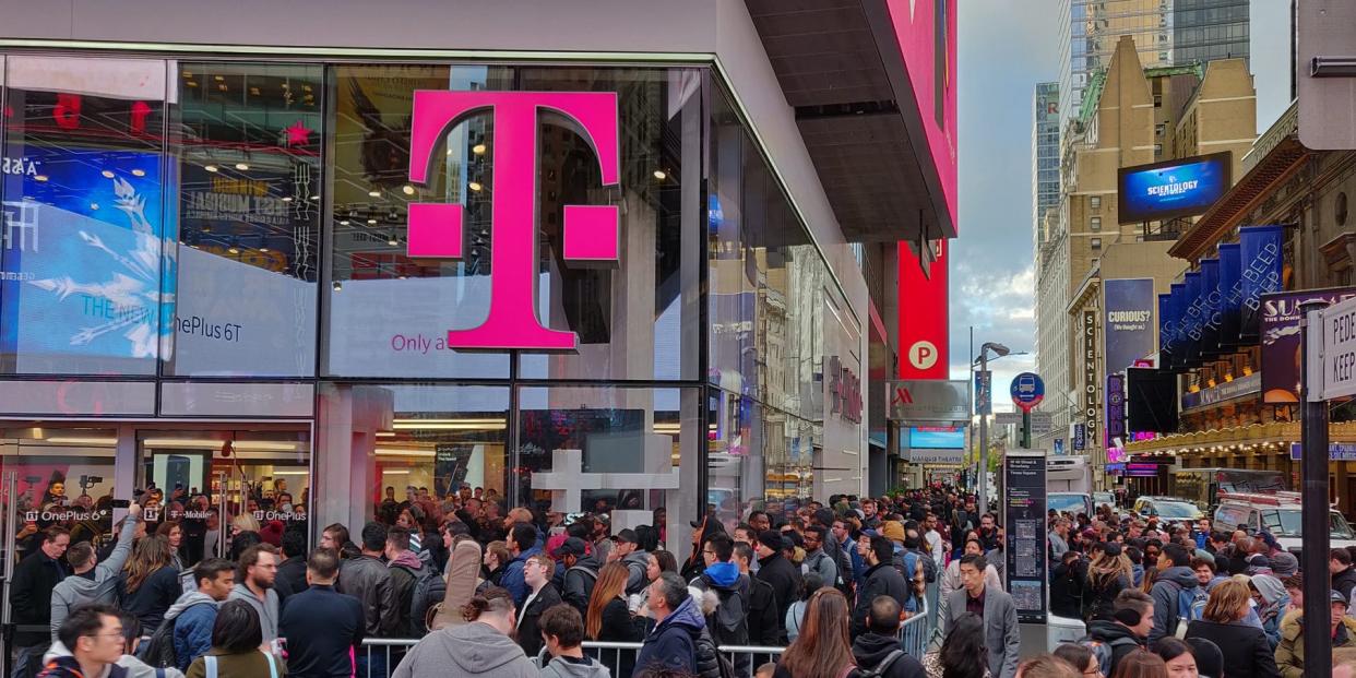 tmobile oneplus 6t launch