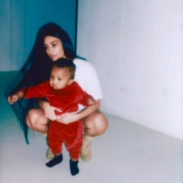 Kim Kardashian y Saint
