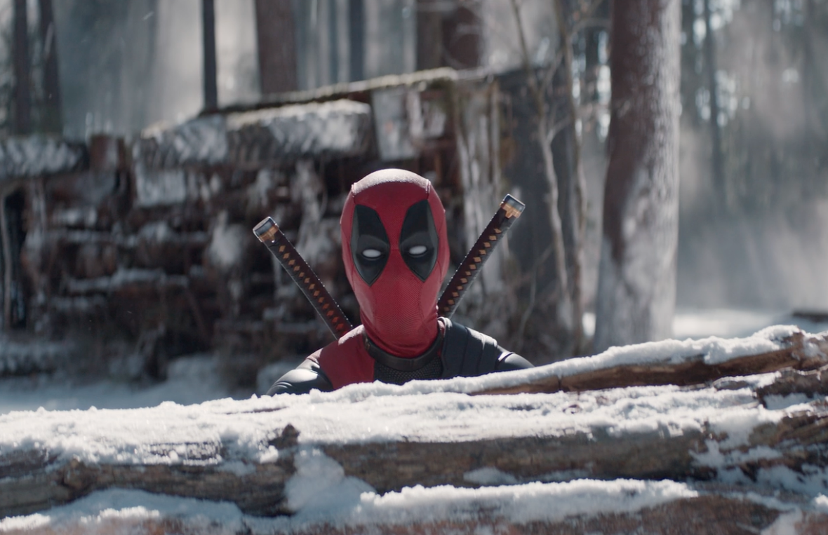 A screenshot from the first trailer for Deadpool & Wolverine. (Marvel Studios)