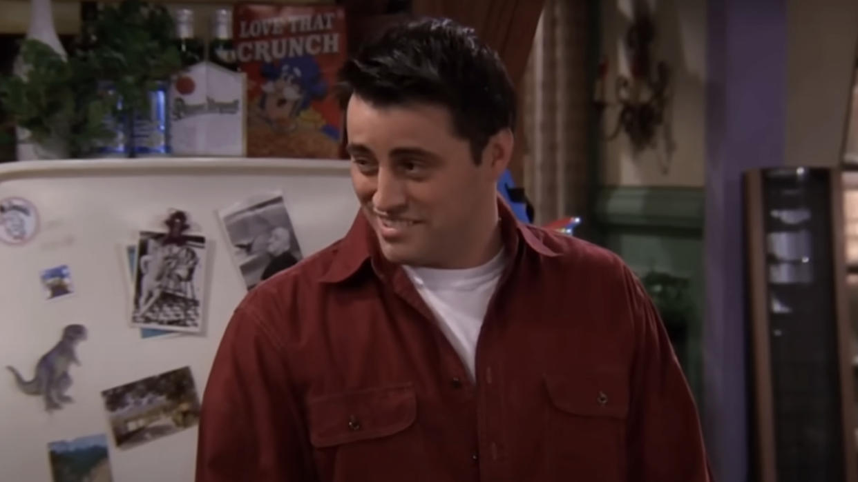  Matt LeBlanc on Friends. 