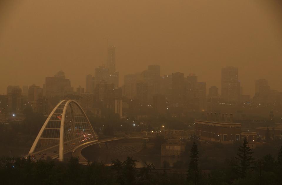 PHOTOS: B.C. wildfires choke western Canada in smoke