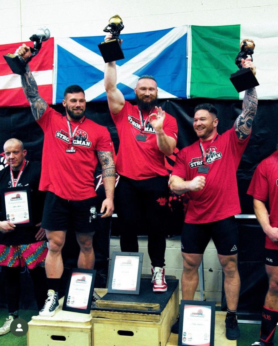 The Northern Echo: Tom Owens competes at England's Strongest Man in Preston.