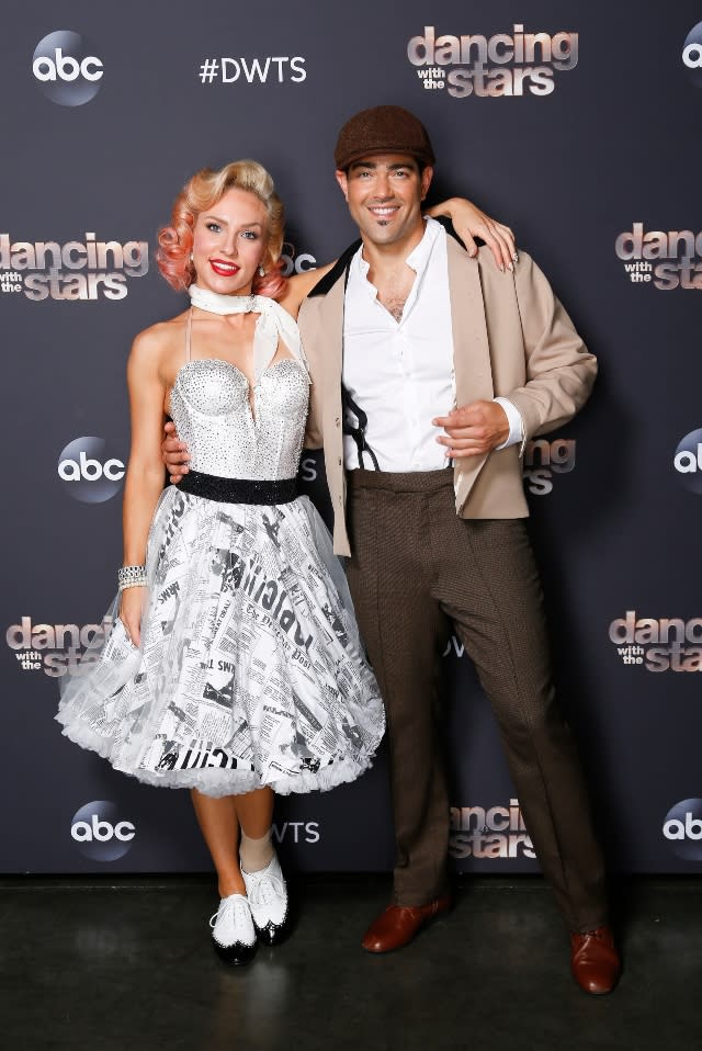 With a dash of pixie dust and a touch of illusion, 14 celebrity and pro-dancer couples compete for the third week as the magic of Disney returns to the ballroom live for the 2020 season, MONDAY, SEPT. 28, on ABC.  SHARNA BURGESS, JESSE METCALFE