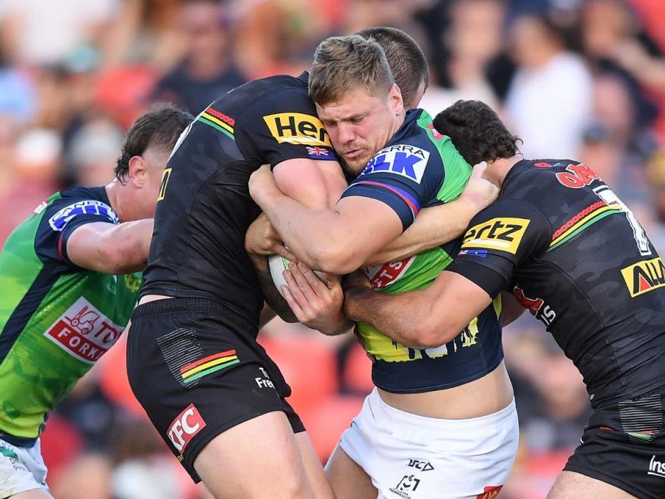 Ryan Sutton Canberra Raiders PA Credit: PA Images