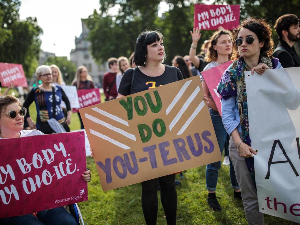 Calls for Northern Ireland's abortion laws to be reformed have been heightened after a referendum in the Republic of Ireland resoundingly backed liberalising legislation south of the border: Getty