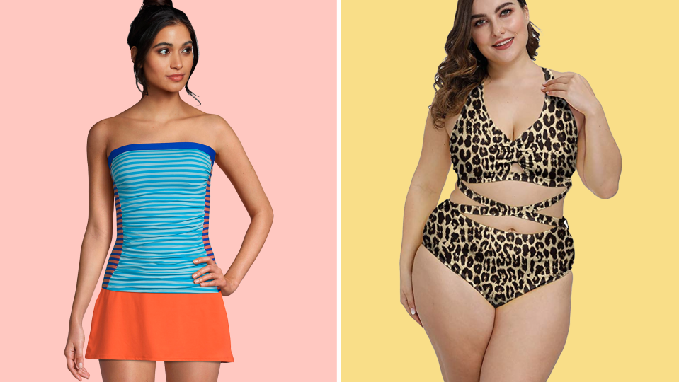 Shop these incredible swimsuit sales for huge savings on bikinis, one-pieces and coverups now.