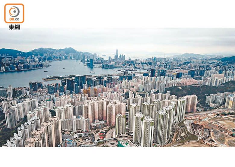 香港私宅樓價連漲兩個月。