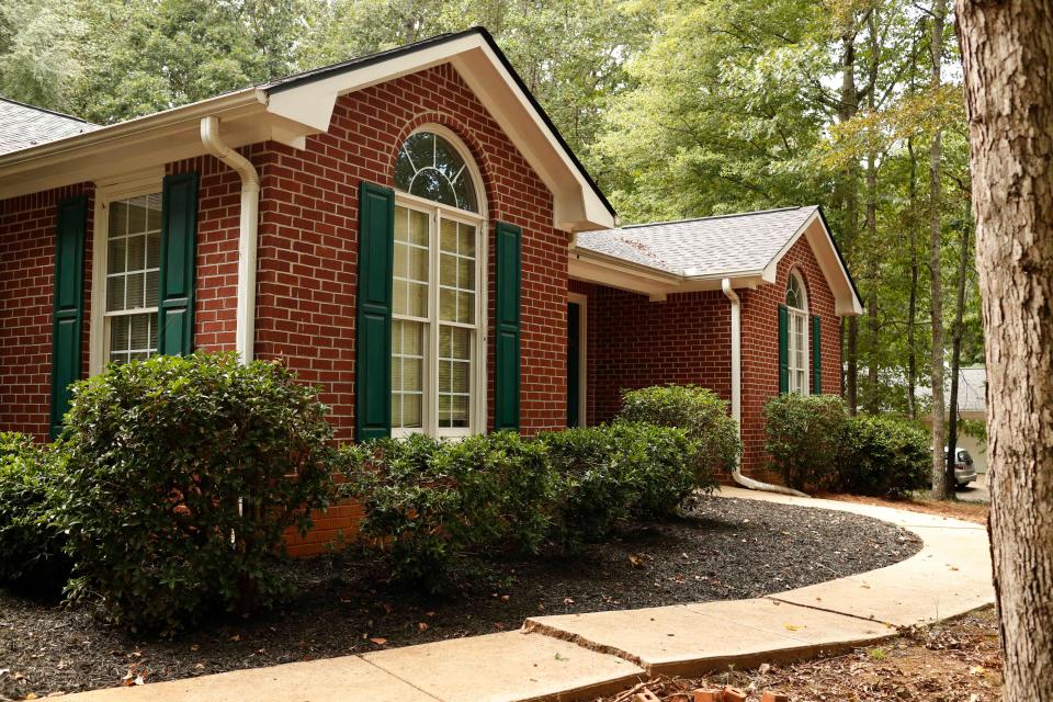 A recently purchased house by first-time home buyer Kellye Morgan in the Buckeye Branch neighborhood of Athens, Ga.