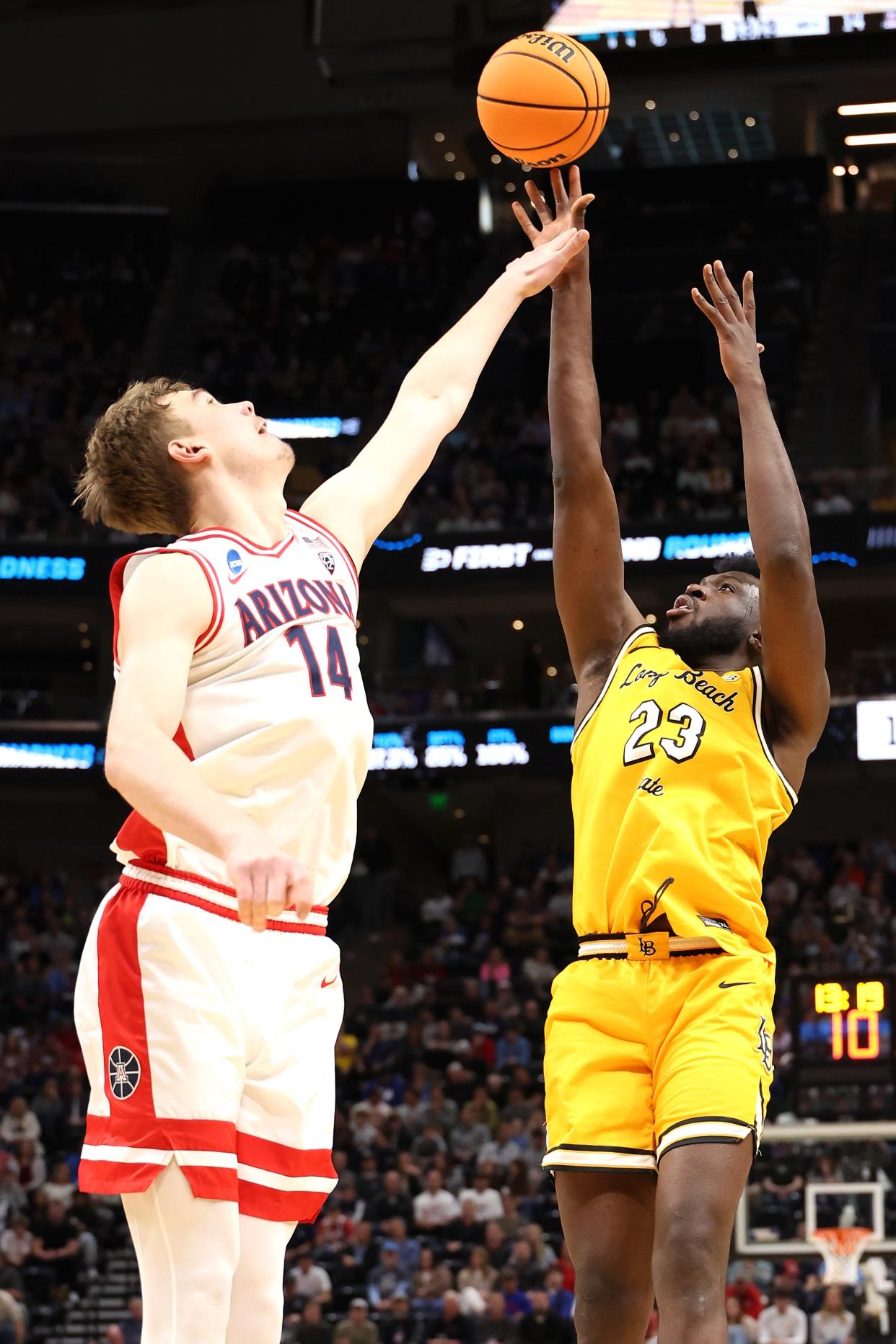 Long Beach State forward Lassina Traore (23) is the latest Xavier Musketeers commit through the transfer portal.