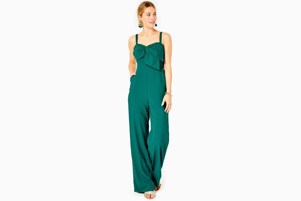 Lilly Pulitzer Kavia Jumpsuit in Hosta Green