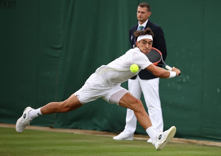 El marplatense Francisco Comesaña, la revelación de Wimbledon 2024