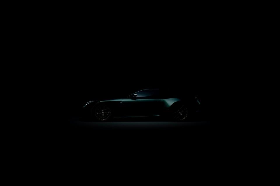 aston martin next gen db teaser side profile